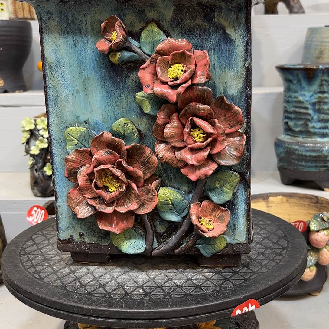 五***熟微瑕482 号陶然花器手工花盆