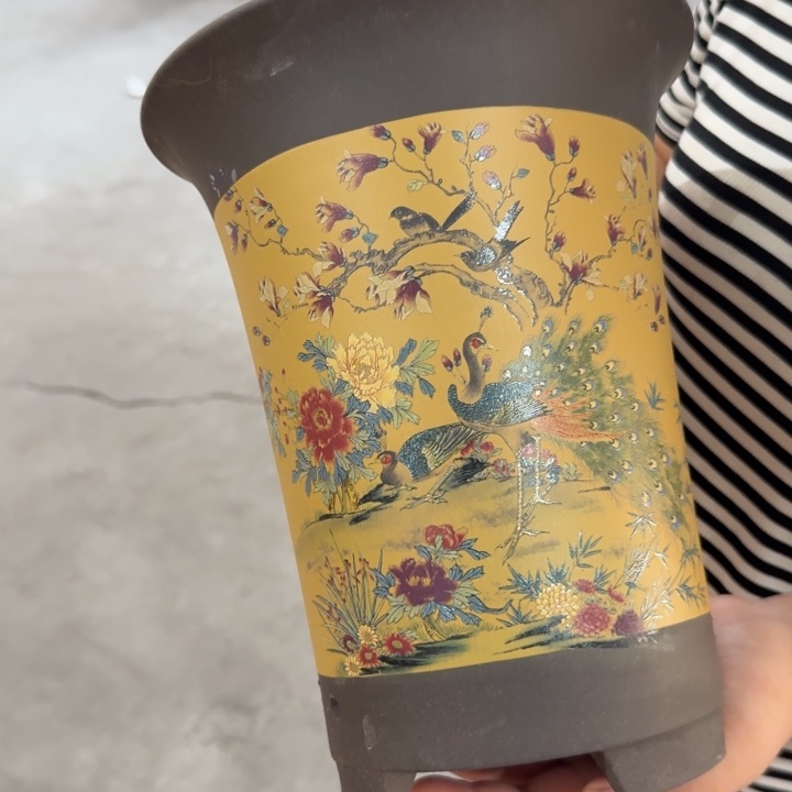 紫砂紫砂花盆破损补发