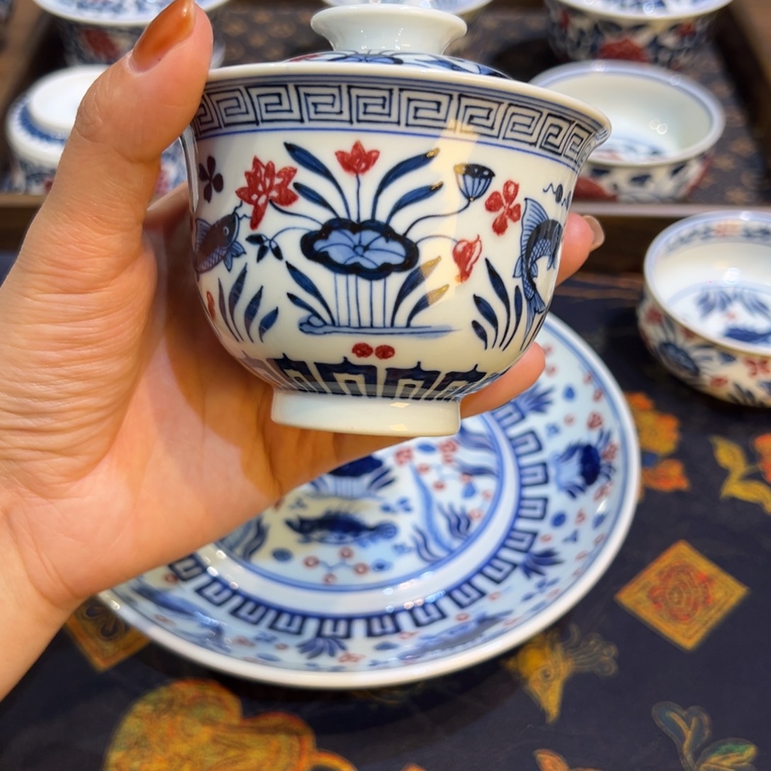 景德镇陶瓷手工手绘