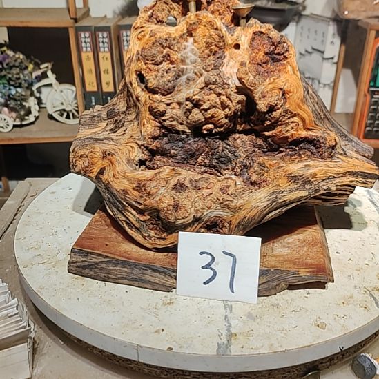 ༺***༻泥塑37北沉香琥珀木天然造型