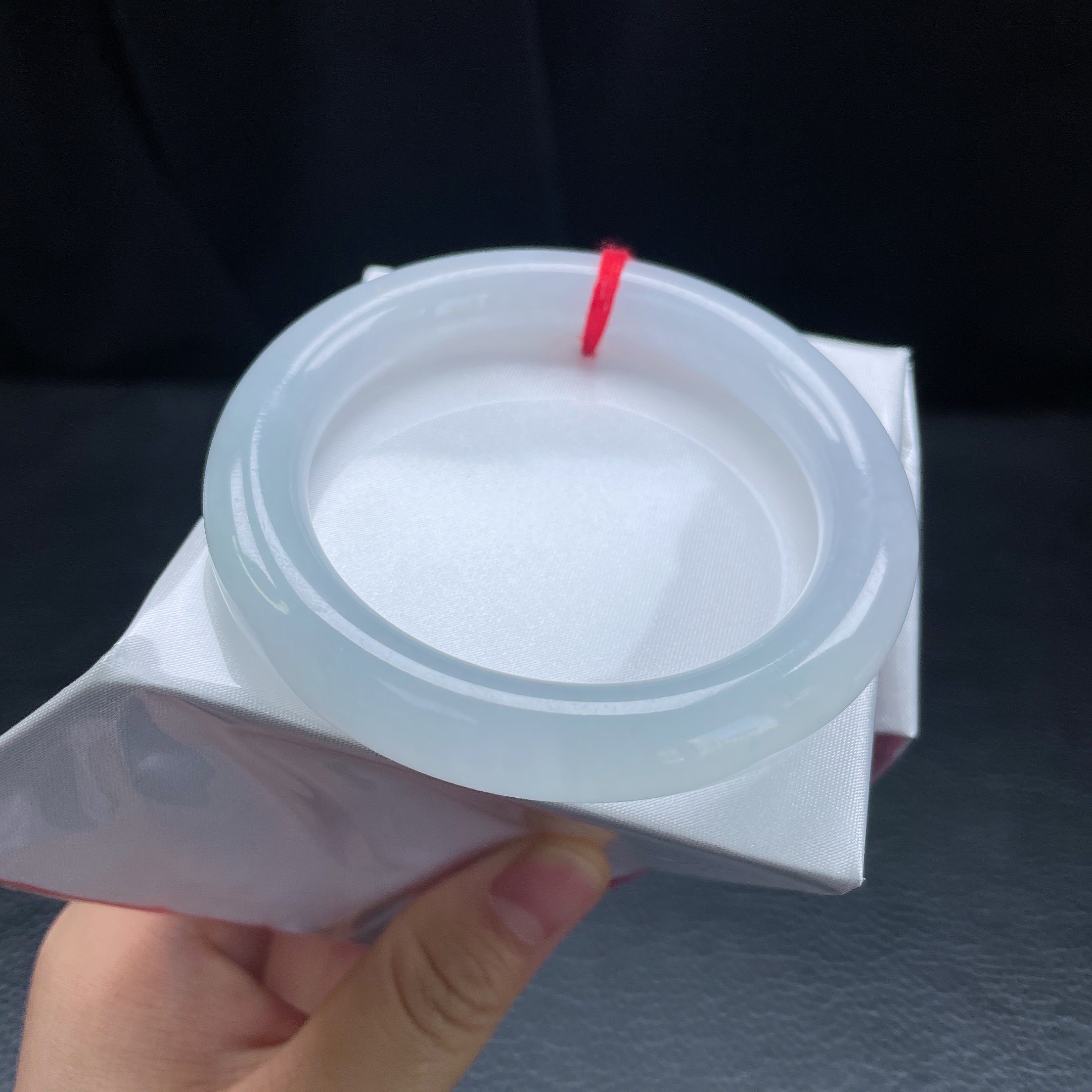 57圈冰糯圆条手镯 有纹