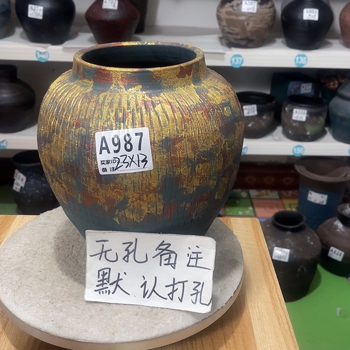 手工制作工艺花盆