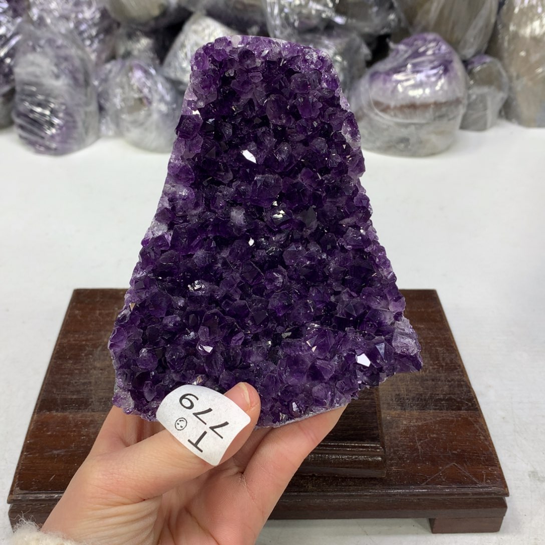 紫晶摆件未镶嵌淇****3水晶