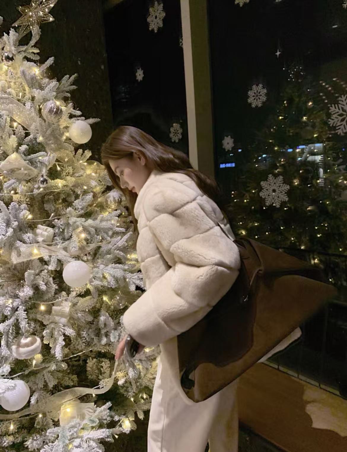 半糖云朵~金叶貂欧尼气质环保高级仿水貂JS01