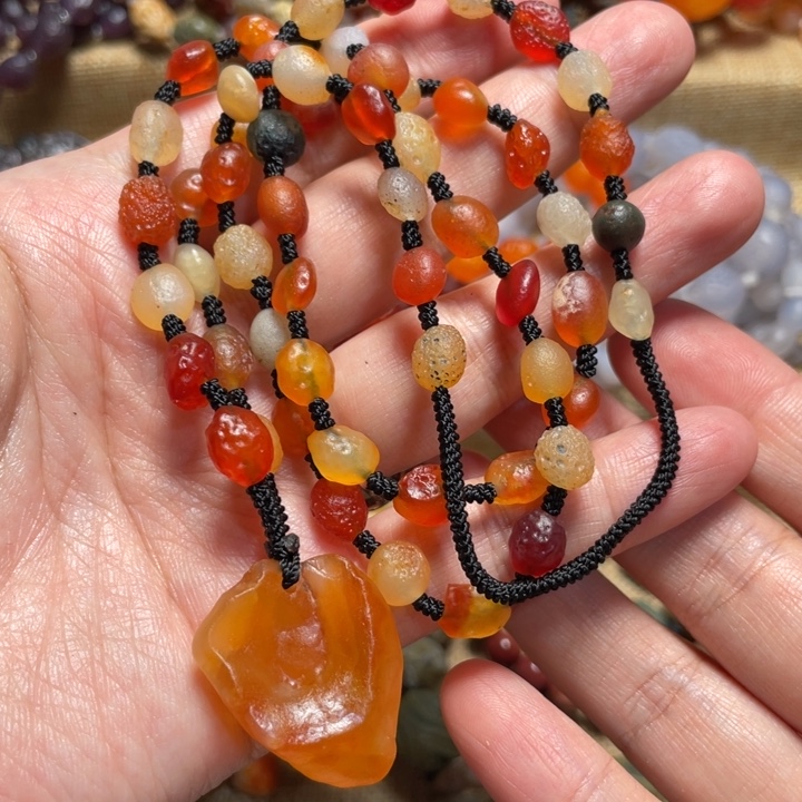 玛瑙/玉髓合金手链