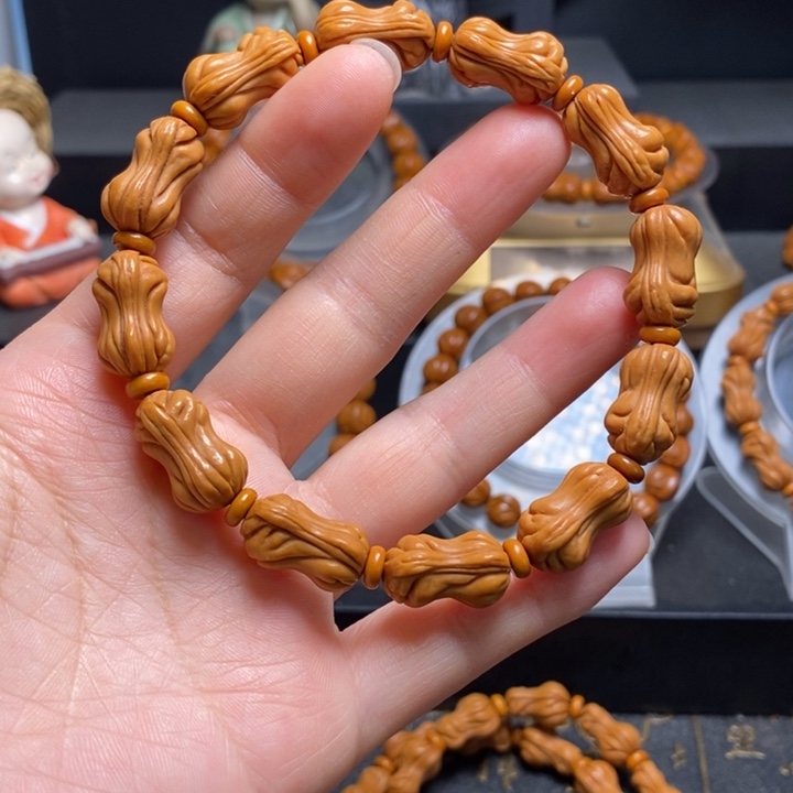 桃核手串花生手串12