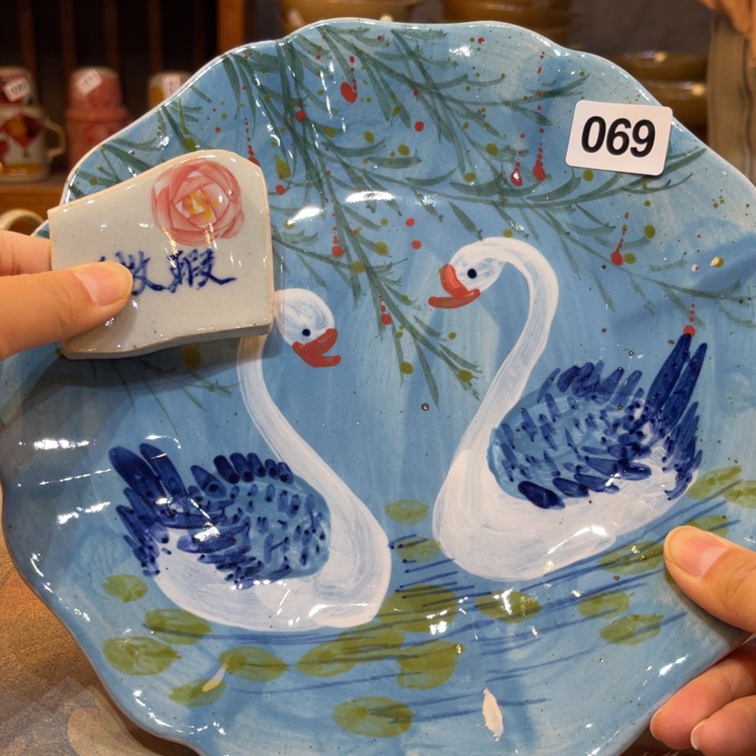 瓷片景德镇手工制作