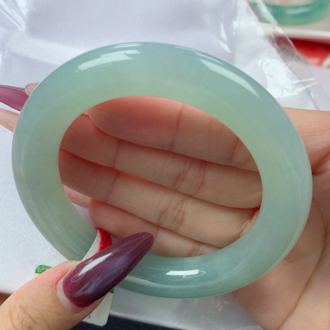 未镶嵌手镯翡翠缅甸天然翡翠A货56