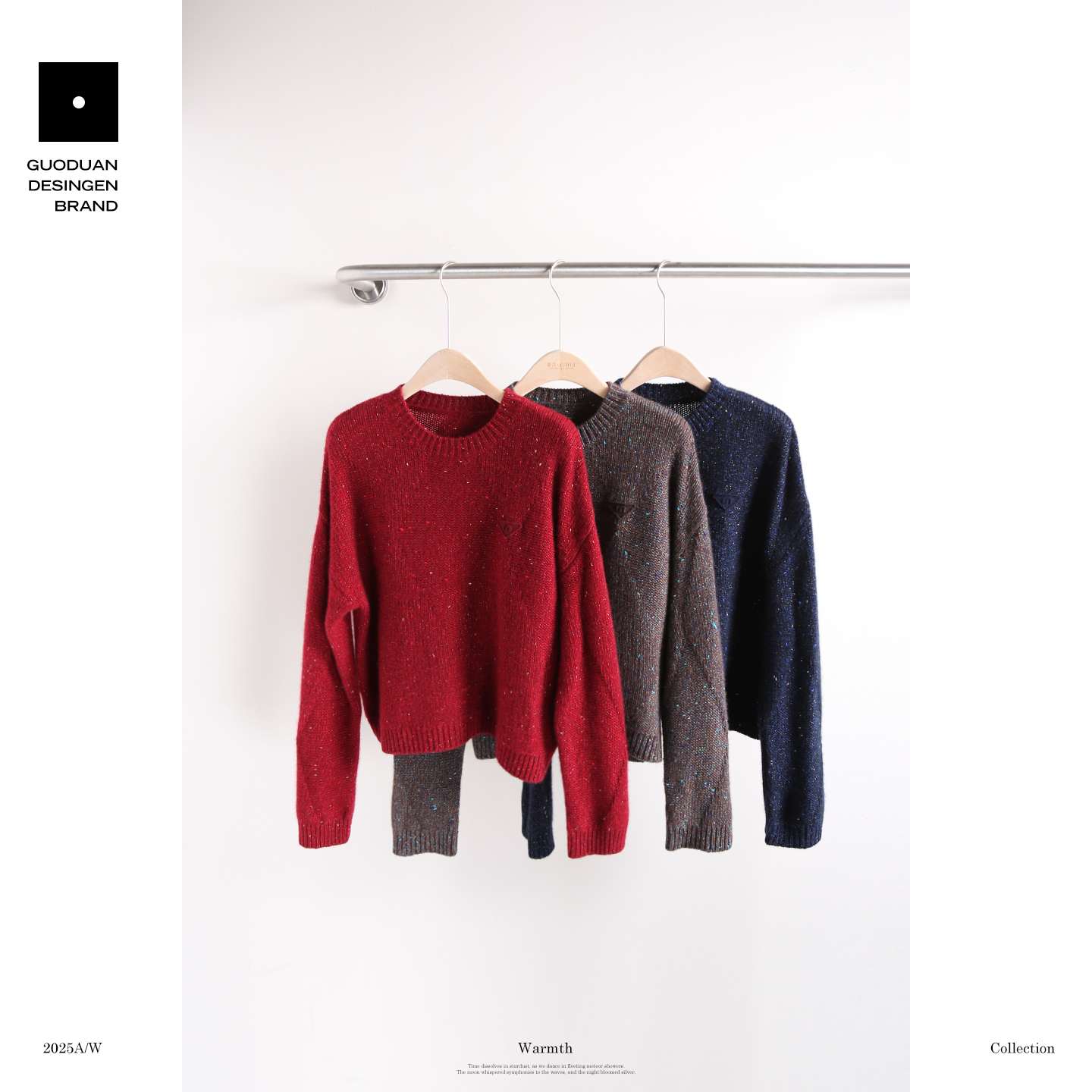 果缎 羊绒圆领花纱金豆豆毛衣秋冬时尚百搭毛针织衫 MJM3-536151