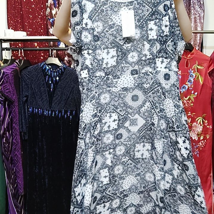 连衣裙135斤内雪纺