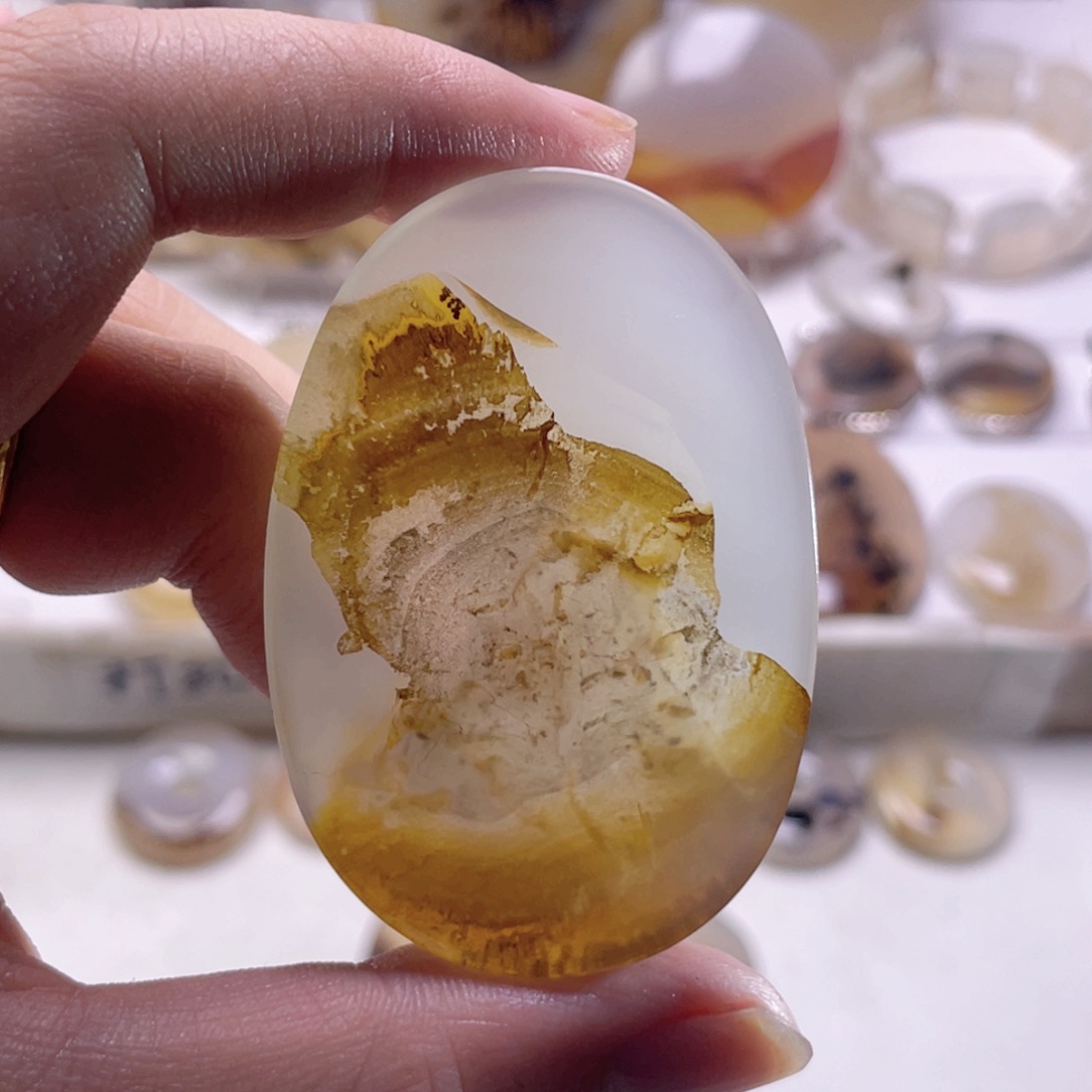 宝***碗玛瑙/玉髓未镶嵌珠宝奇石