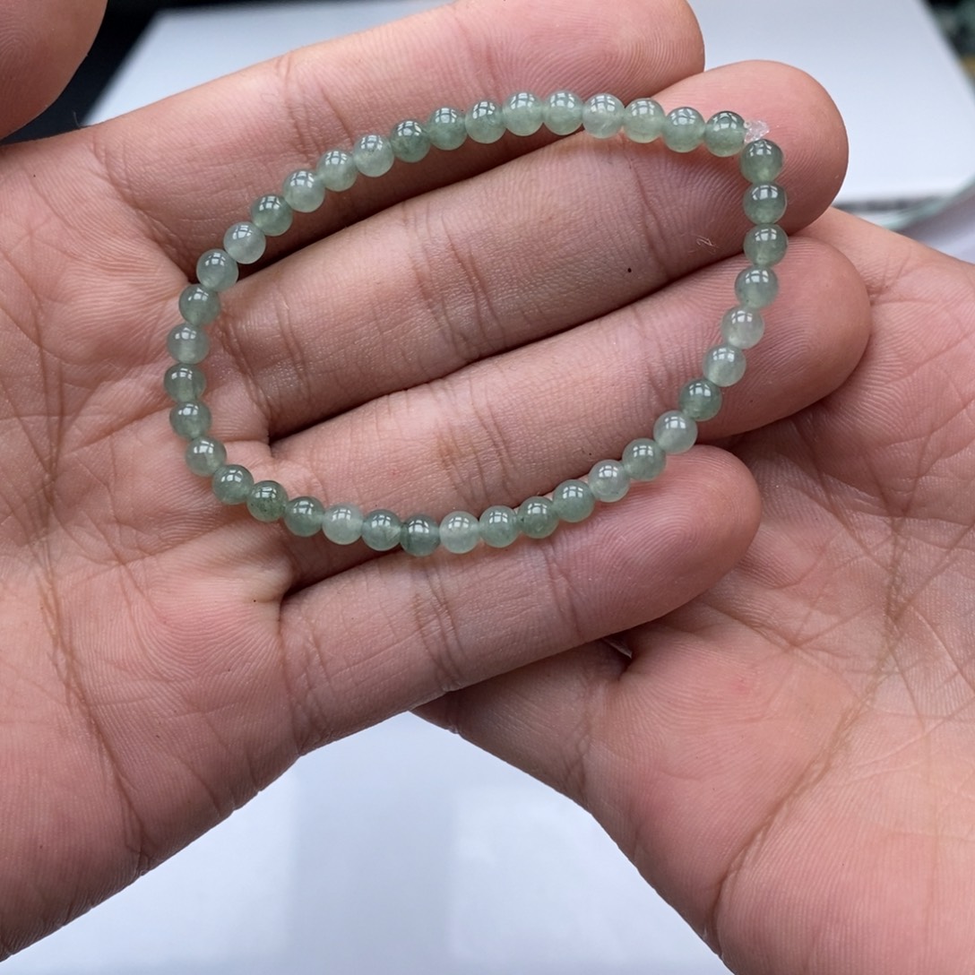 翡翠未镶嵌手链天然a货翡翠12