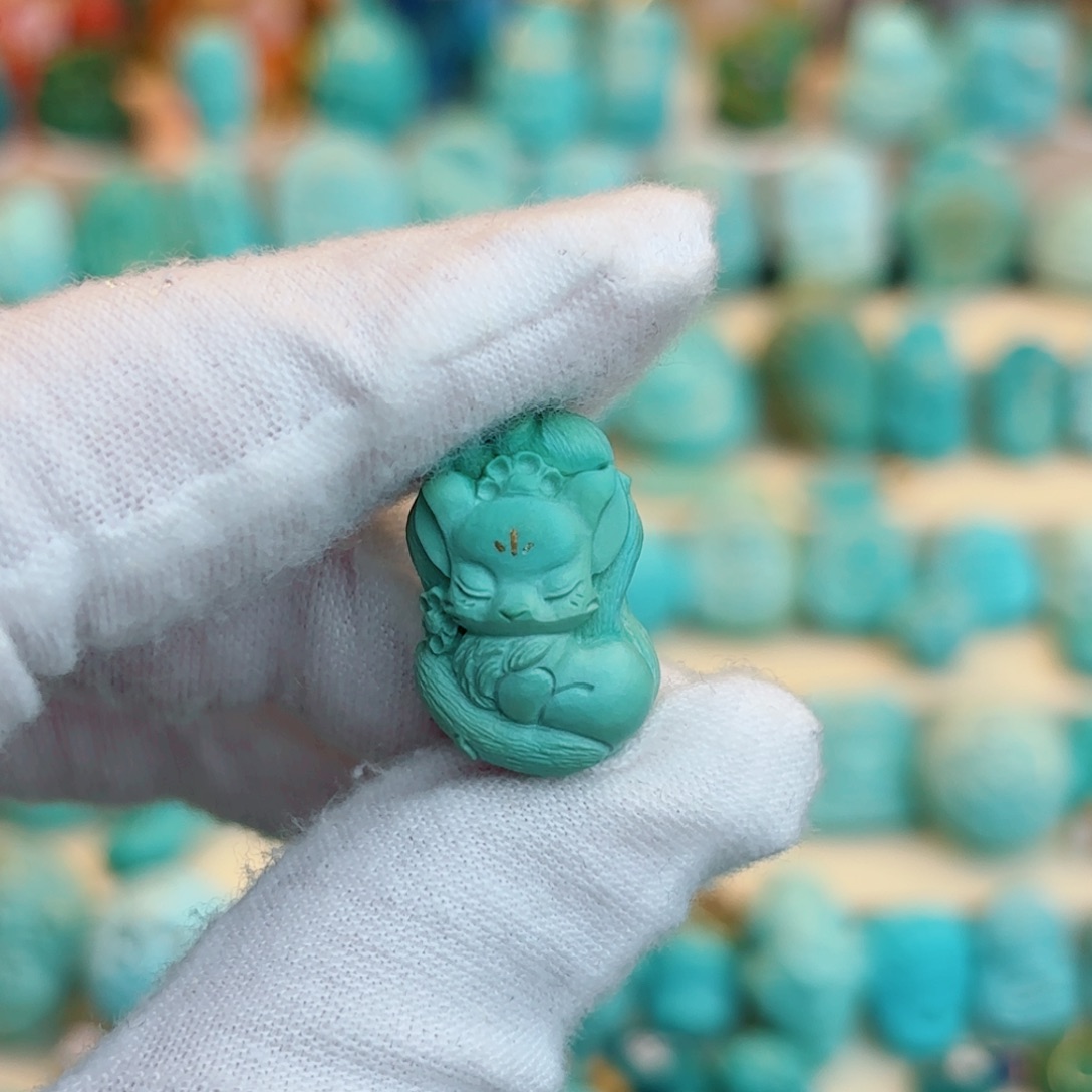 未镶嵌绿松石配饰