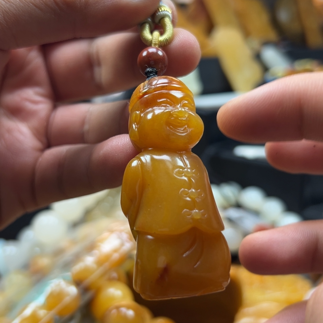 石英质玉（黄龙玉）未镶嵌hly