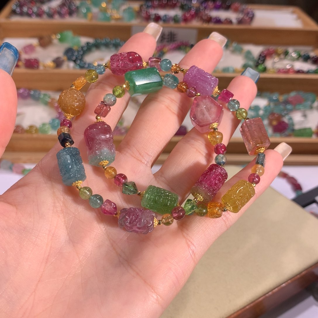 多样性发货一件未镶嵌碧玺