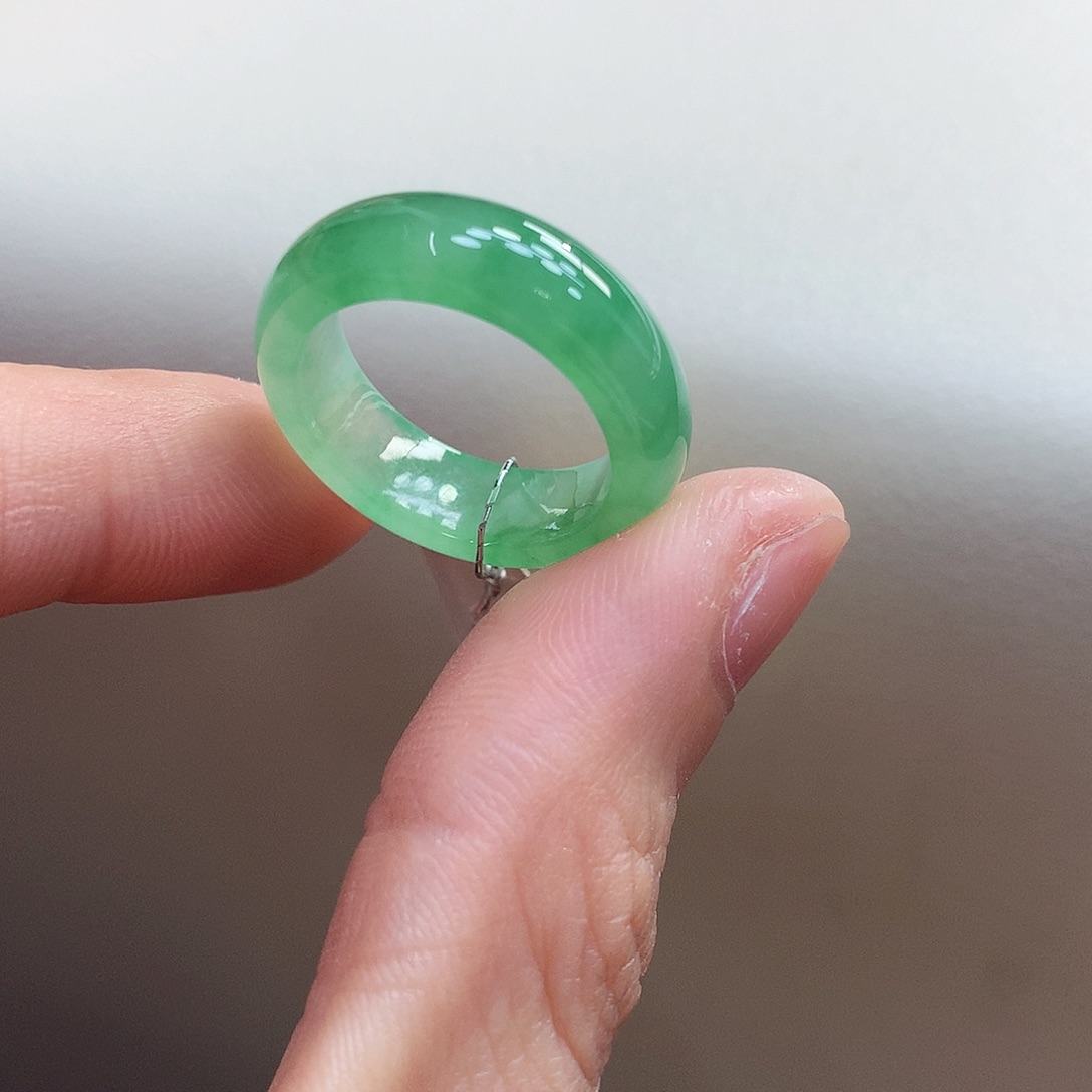 翡翠戒指未镶嵌14号