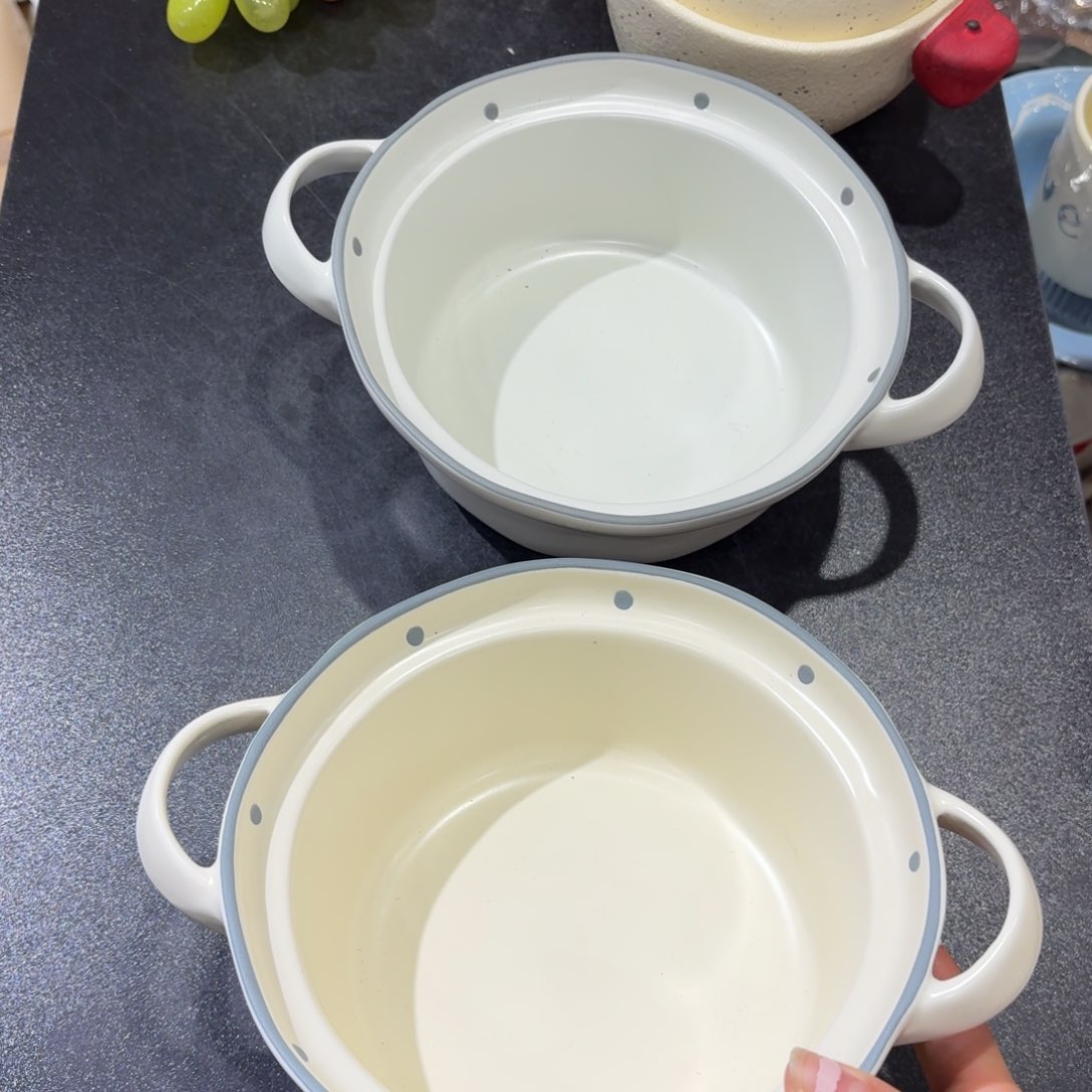 瓷微瑕两个7寸不影响使用