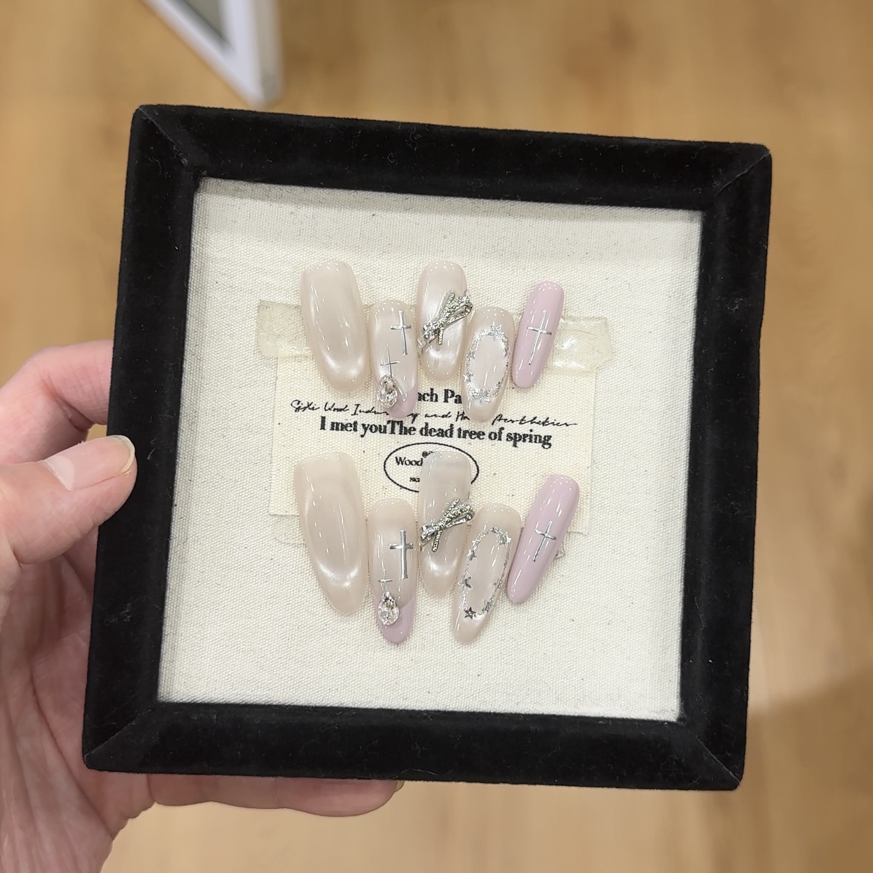 W-香芋奶霜-XingHeJiYu轻奢高定美甲 10片装