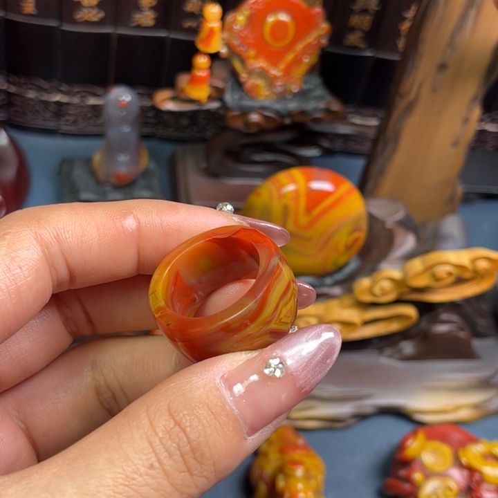 冂***口玛瑙/玉髓未镶嵌颈饰