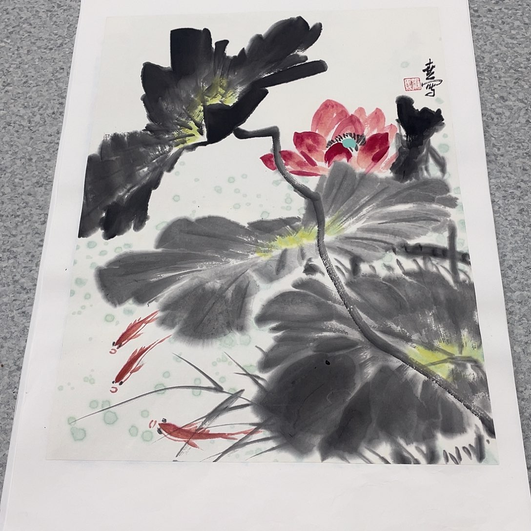 国画1.4平尺国画作品