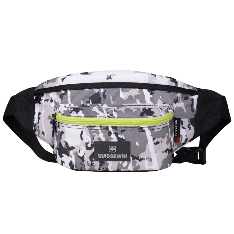 SUISSEWIN【国货】祥兴小挎包运动包时尚腰包通用健身手机包斜跨包