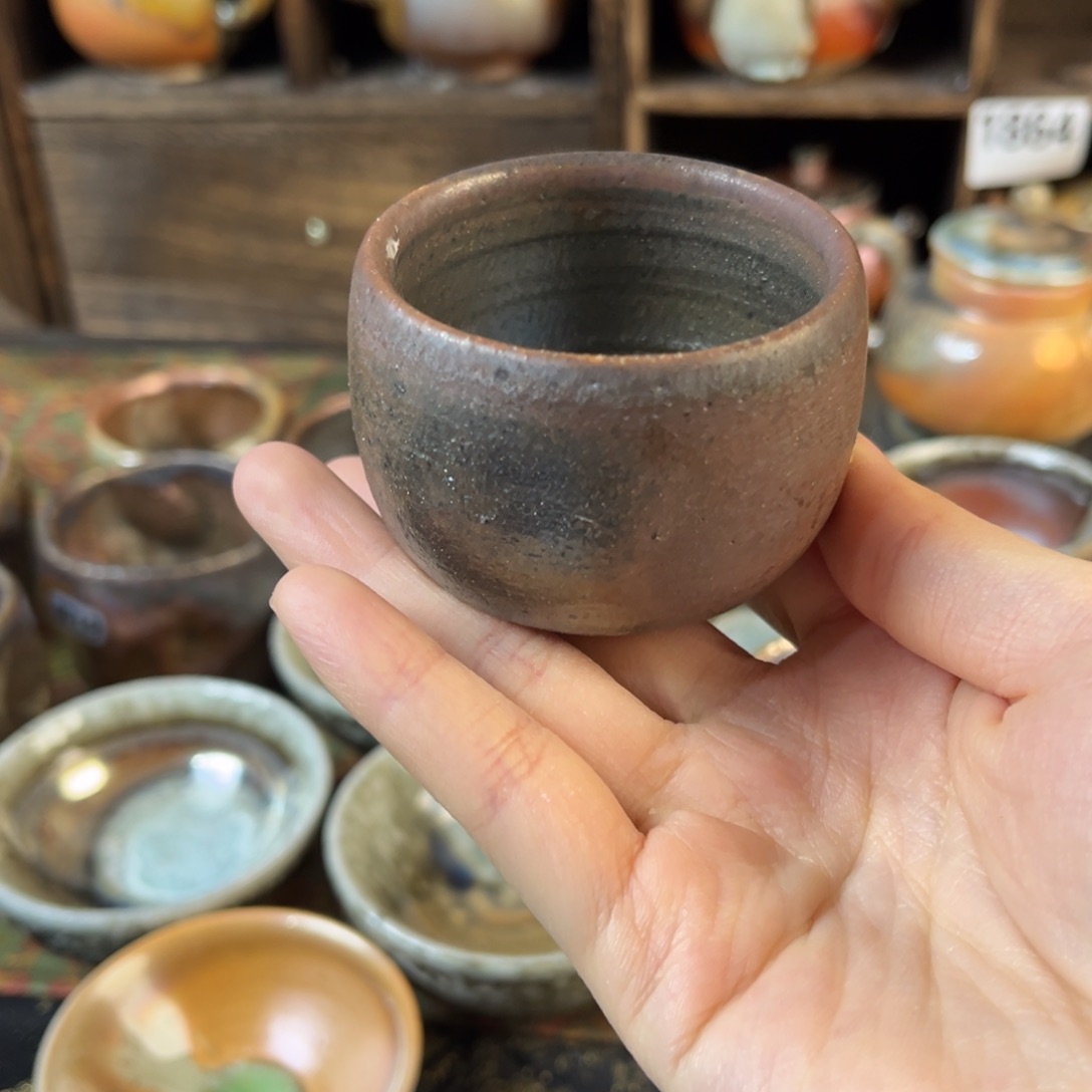 杯柴烧茶器主人杯杯