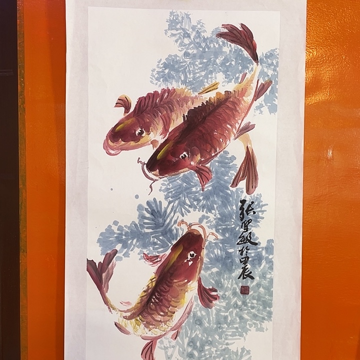 国画张圣敏先生纯手绘作品