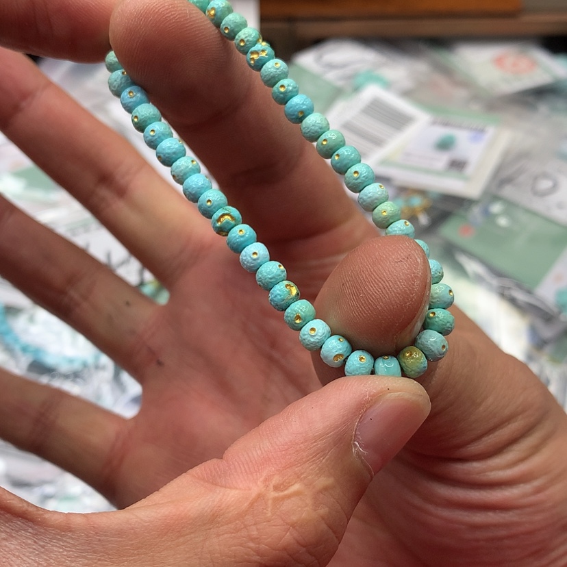 【闪购商品】绿松石颈饰未镶嵌20