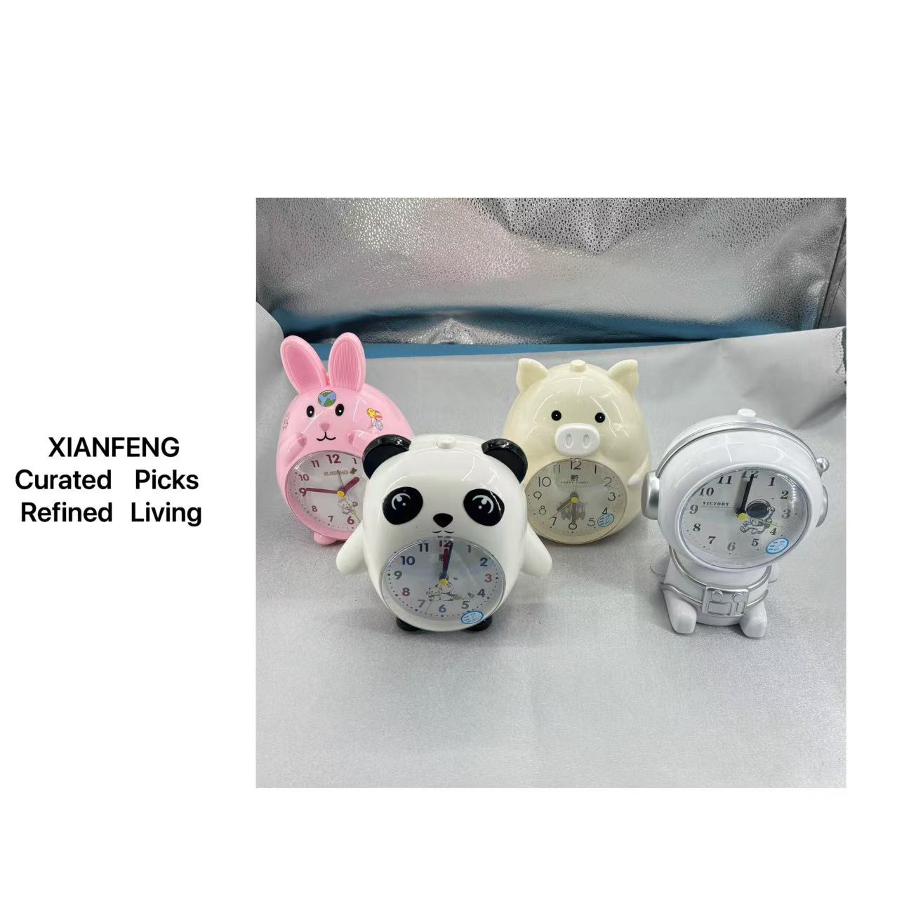 1455卡通立式指针闹钟