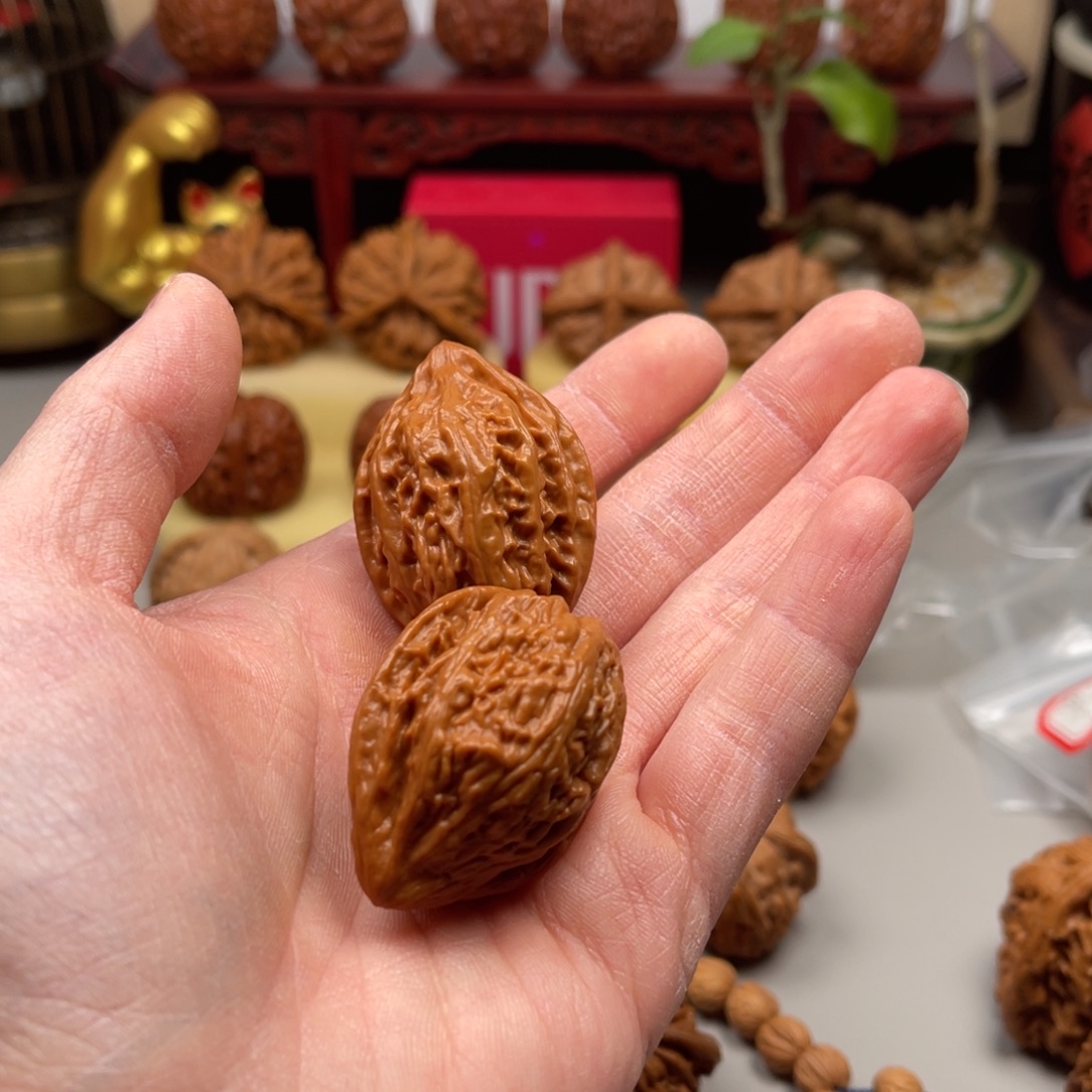 文玩核桃吊坠瓷瓶鸭嘴