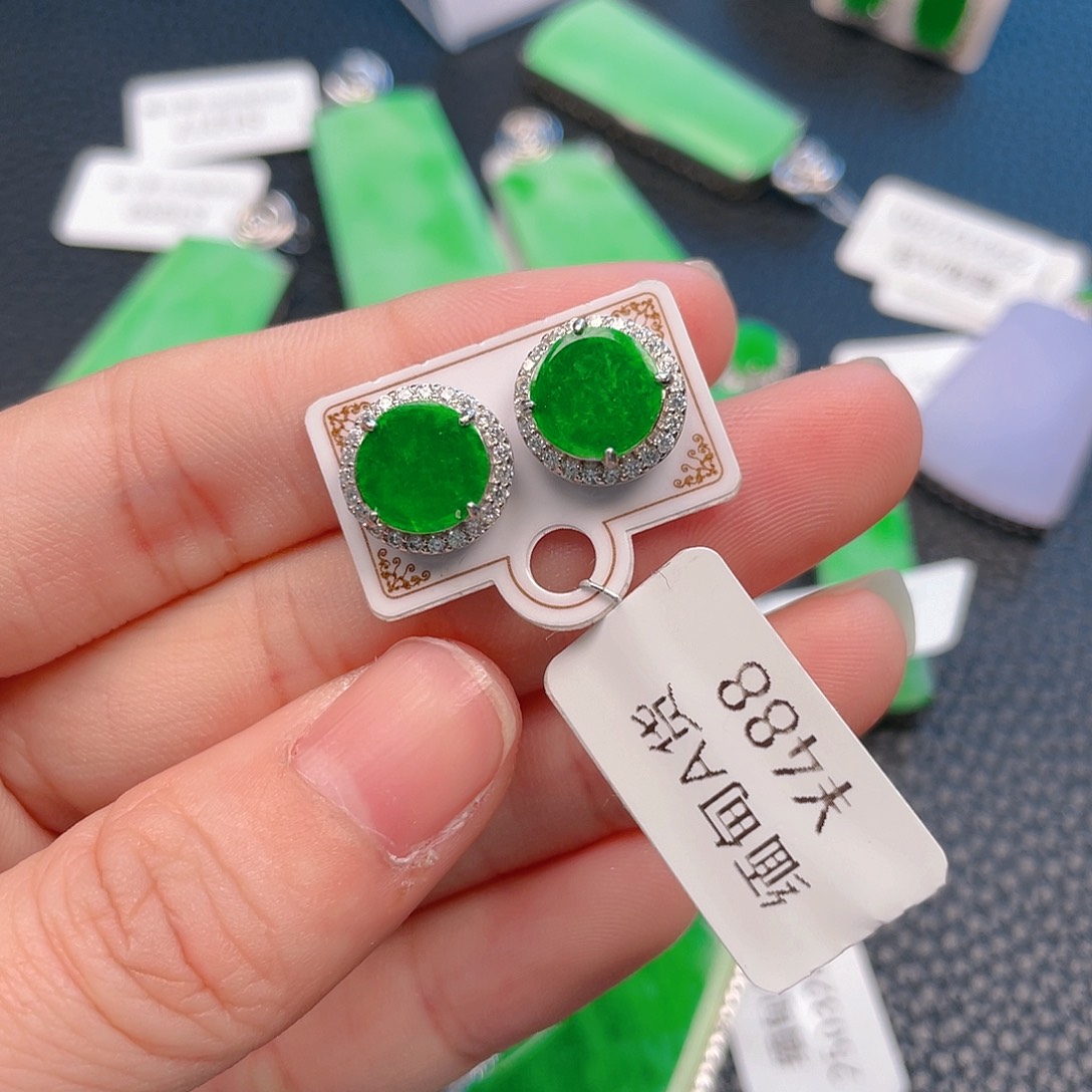 【闪购商品】翡翠吊坠(不含链)银S925镶嵌禄**来