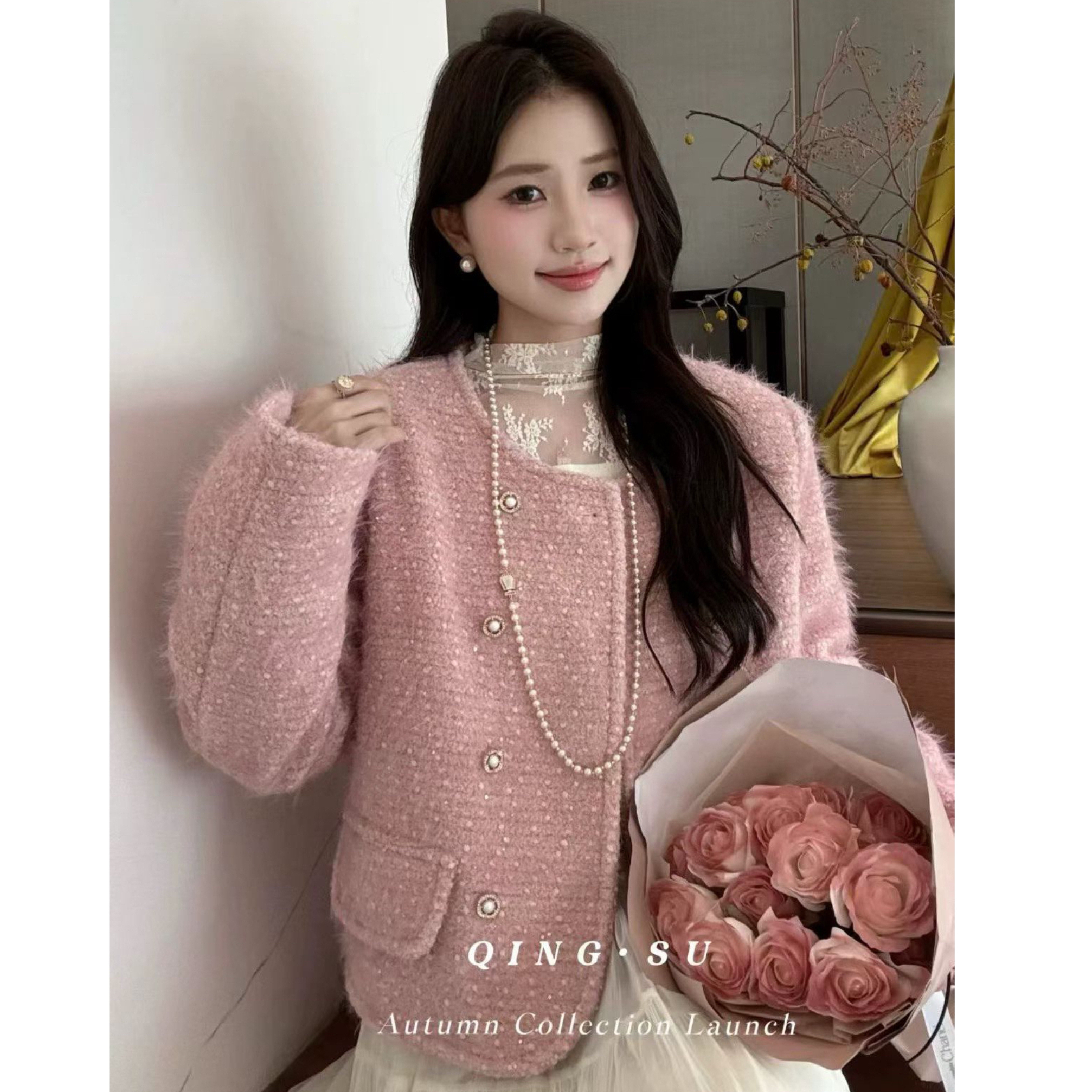 kekeran家【309.9-399.9】实体女装冬季高级感轻奢厚外套