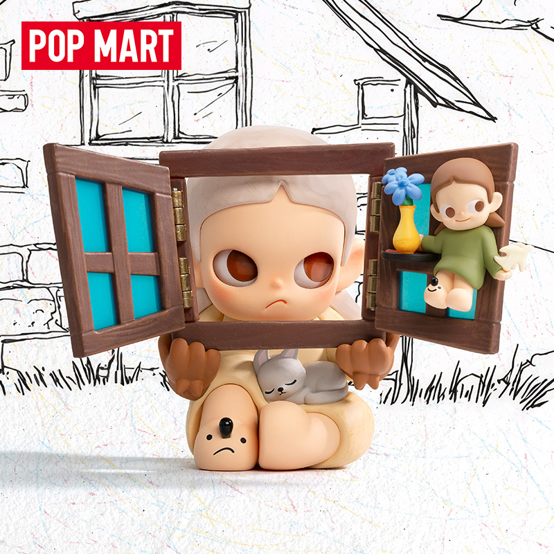 泡泡玛特Zsiga 另一扇窗吊卡手办摆件