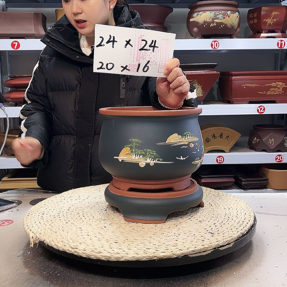 花盆紫砂紫砂花盆
