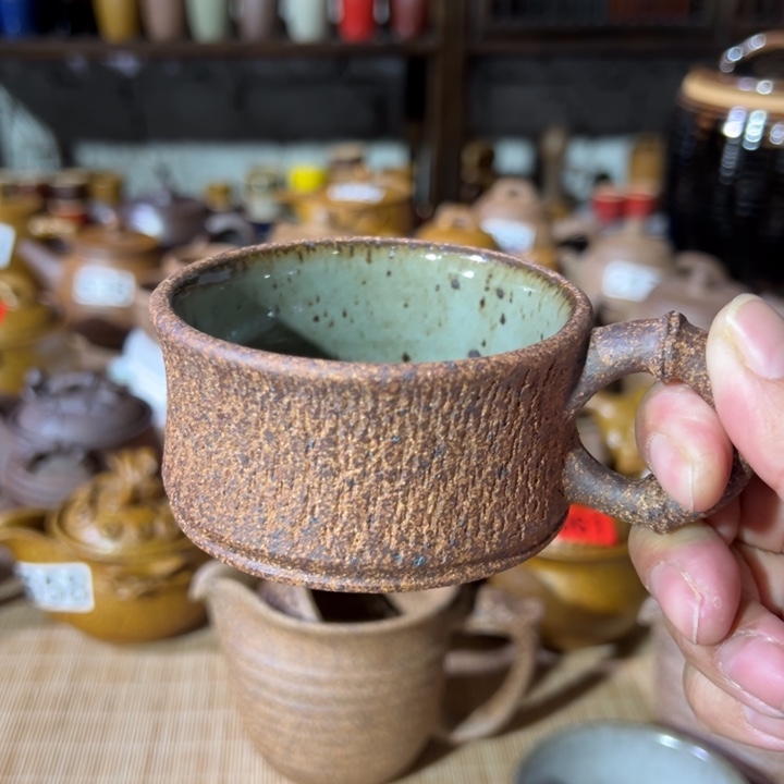 缸100 毫升原谷烧高温粗瓷