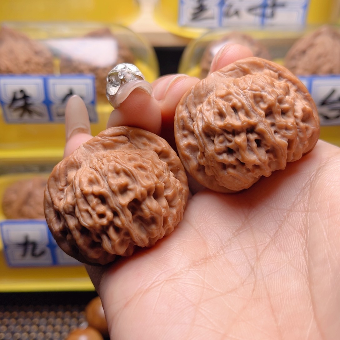 文玩核桃把件天地40