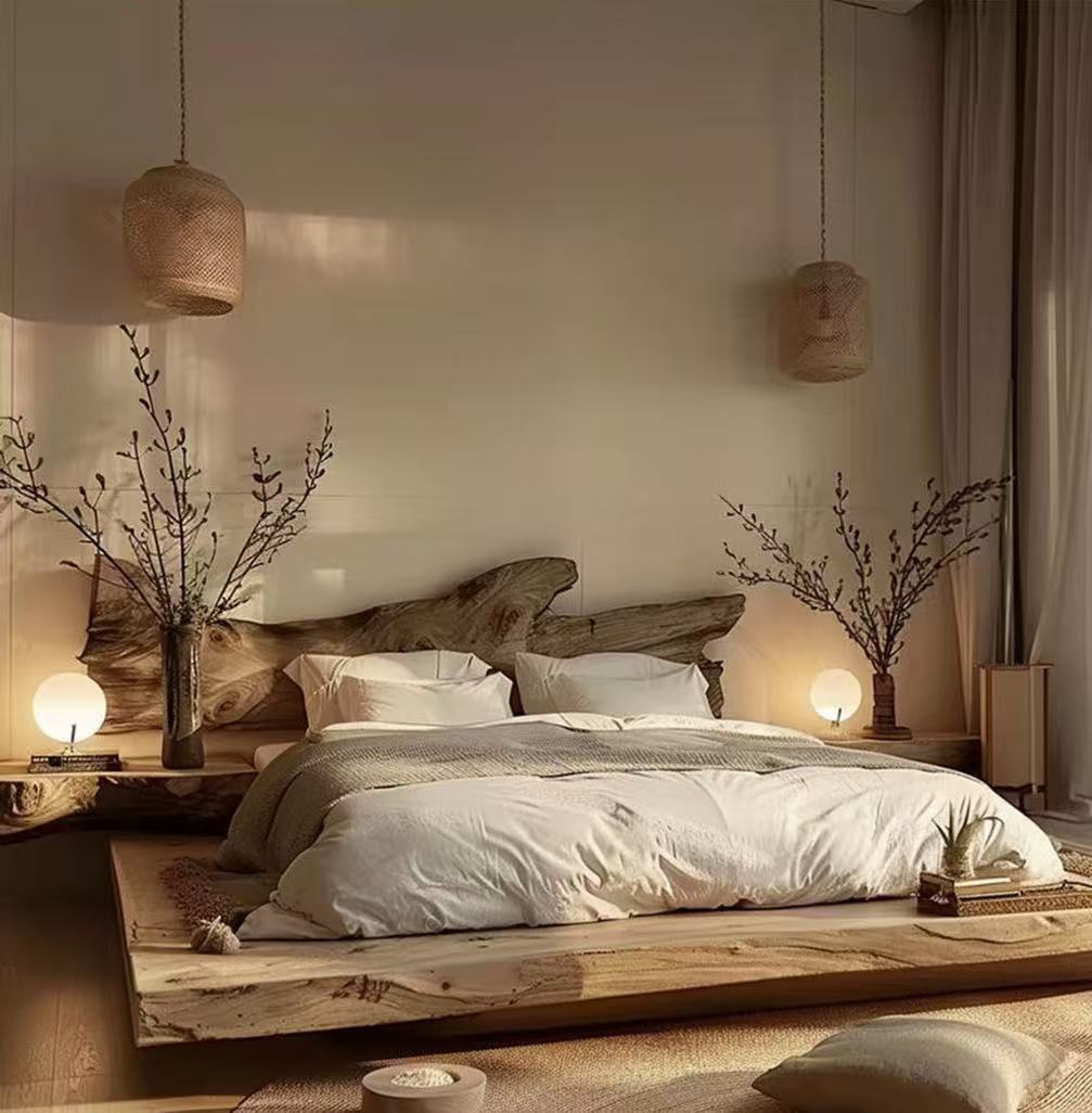 【北奈かわ会社】A类母婴级云感双层纱柔软透气四件套晚香玉