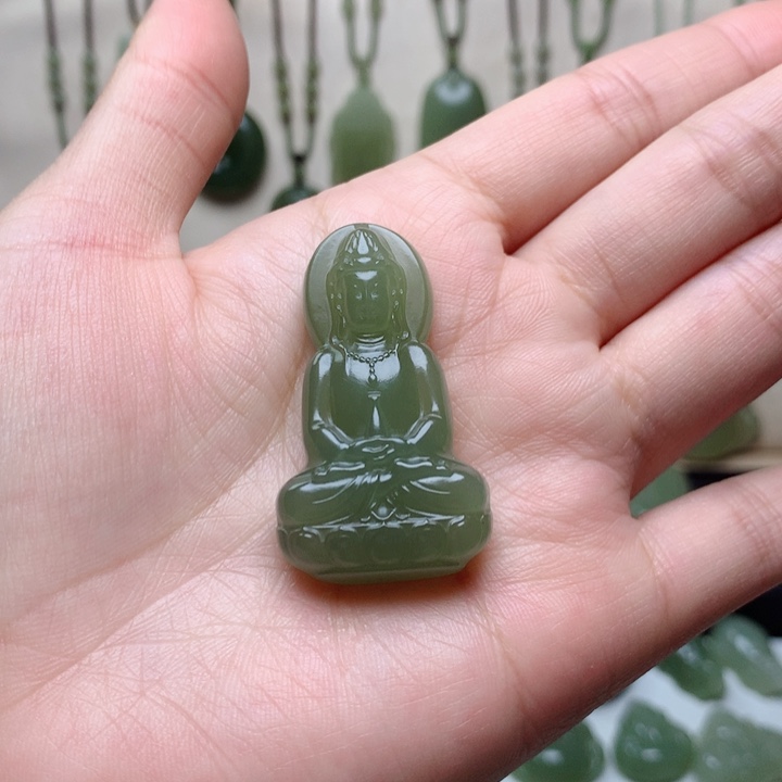 和田玉吊坠未镶嵌