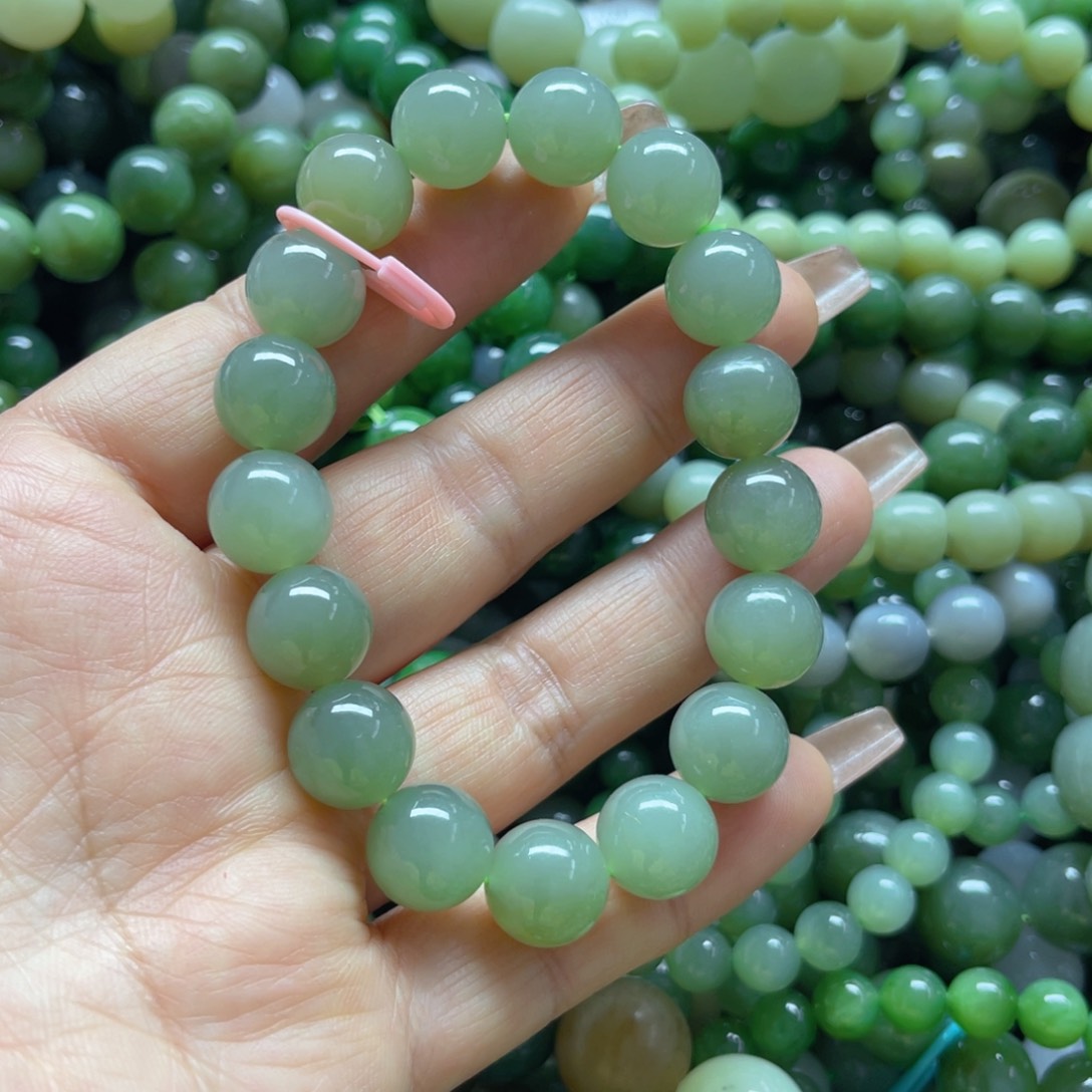 和田玉手链未镶嵌