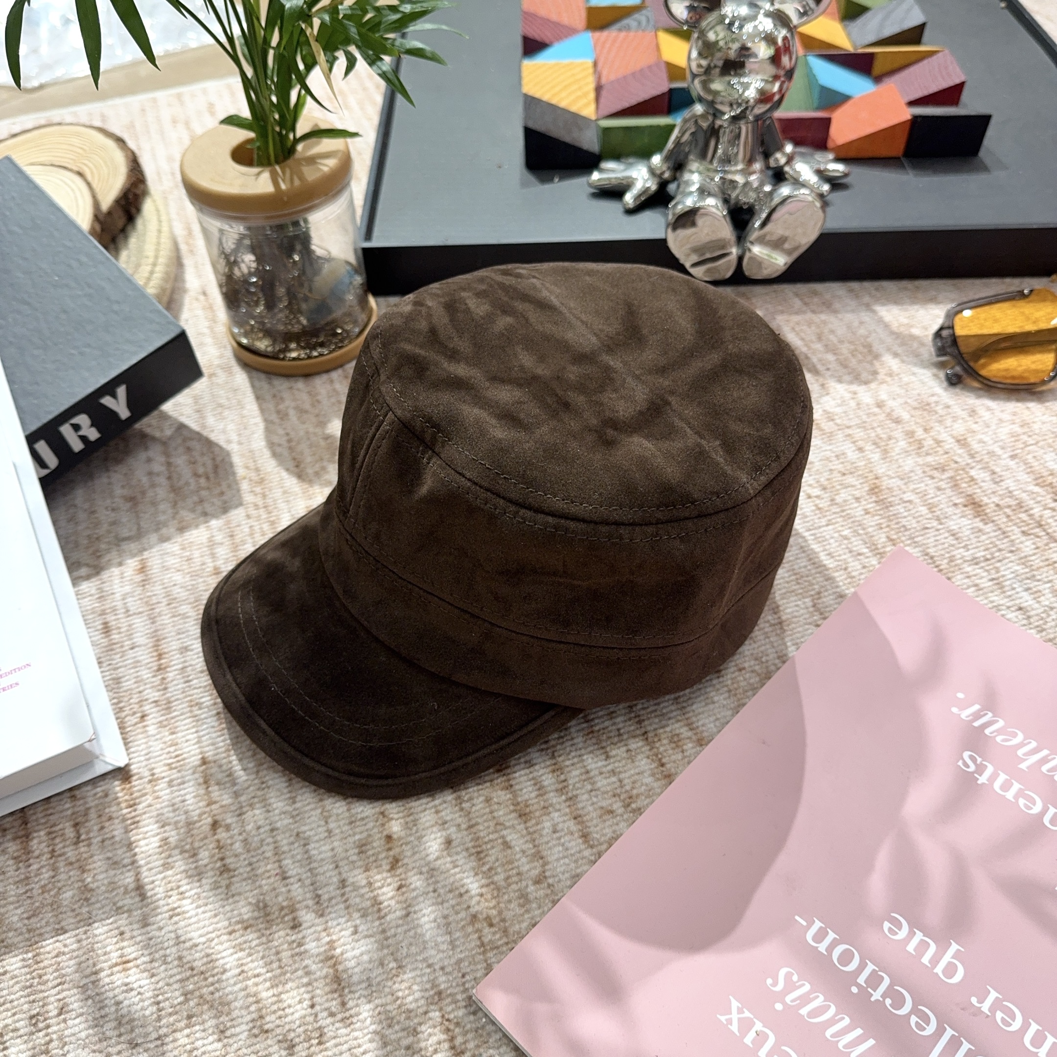 2025秋冬新款百搭休闲时尚纯色鸭舌帽贝雷帽5067