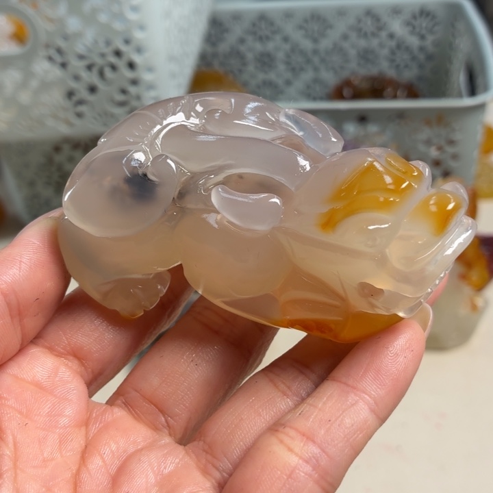 玛瑙/玉髓未镶嵌吊坠(不含链)