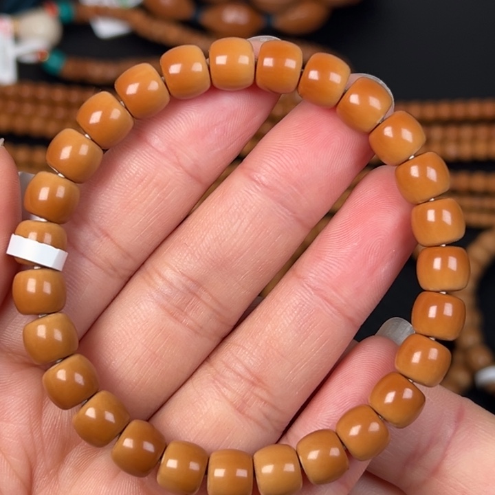 橄榄核把件橄榄核尖0.82直切单圈