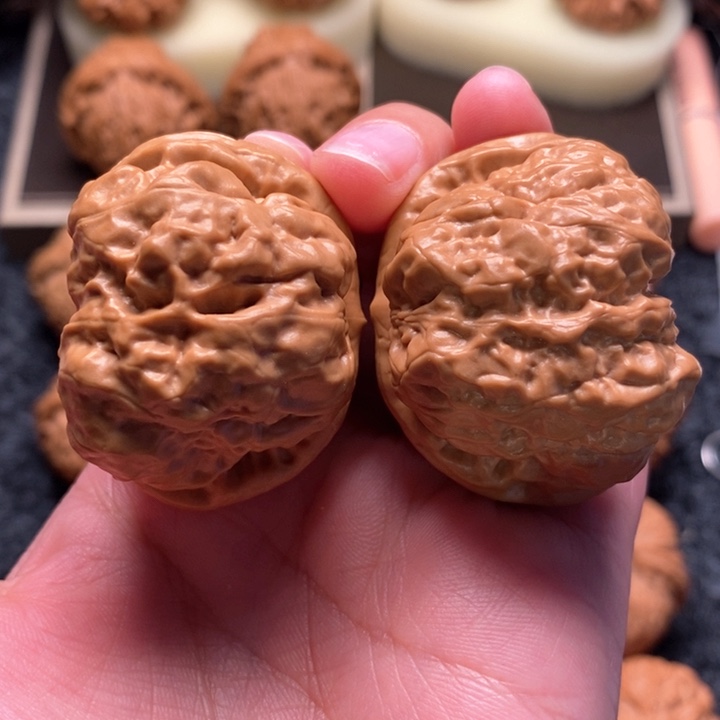 文玩核桃把件毕业蛙蛙43