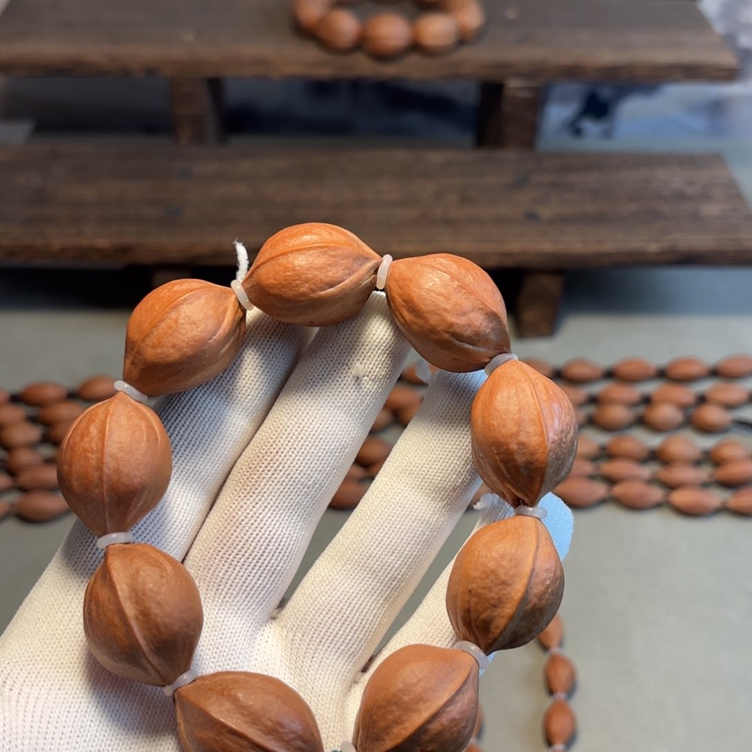 橄榄核手串/手链梅林铁核手串21.5×29人情世故