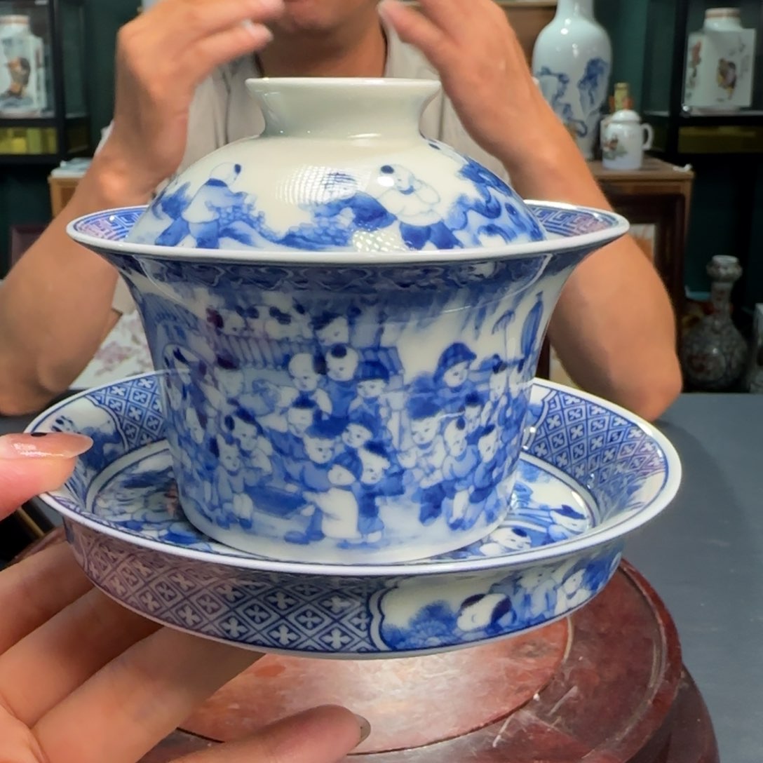 摆件景德镇陶瓷好好好