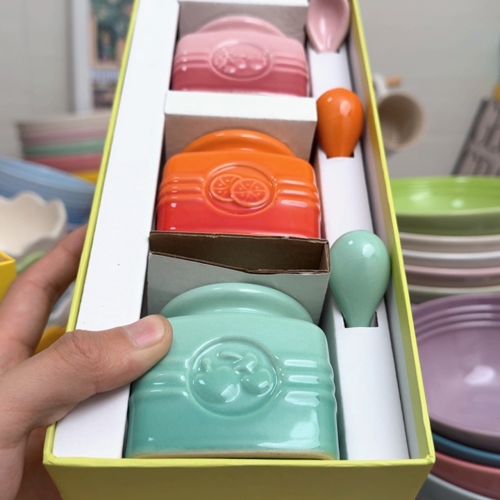 瓷片微瑕调料罐礼盒包装