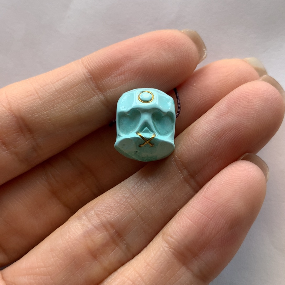 绿松石配饰未镶嵌