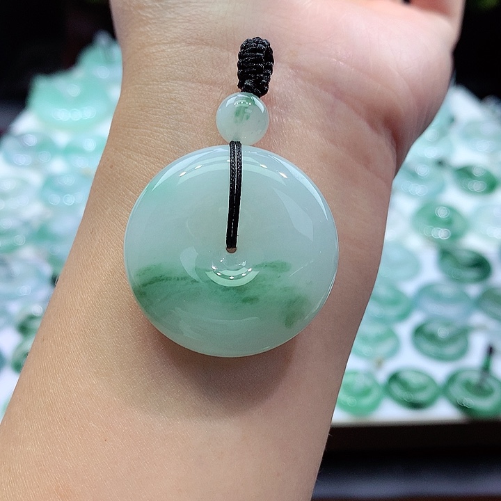 颈饰未镶嵌翡翠2尺寸31.4*10.2