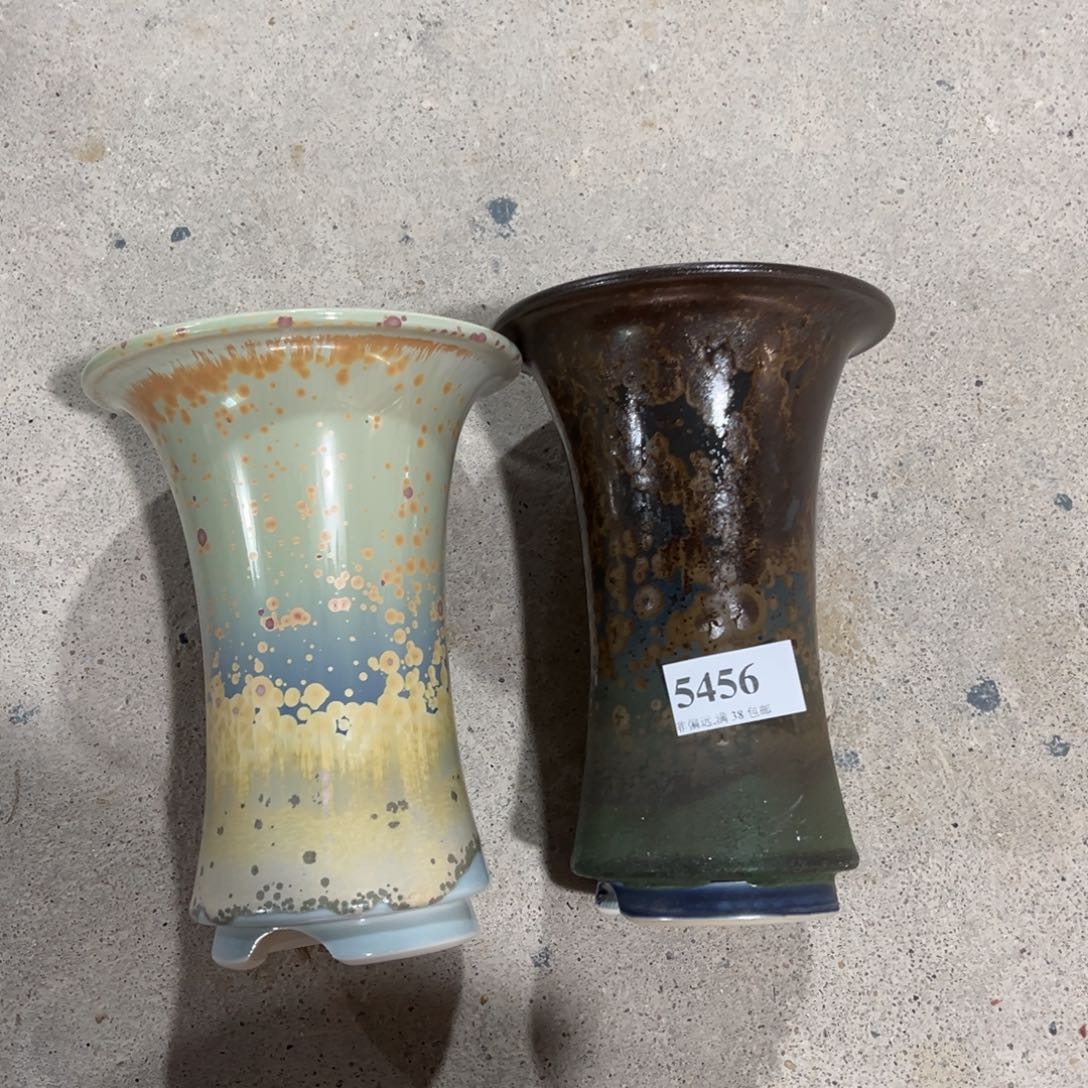 陶瓷景德镇手工花盆