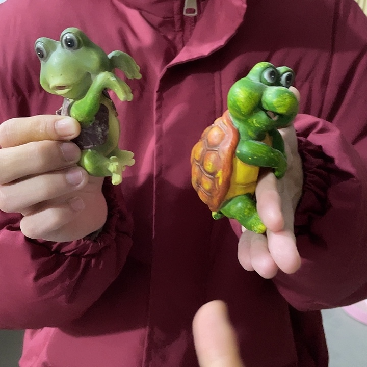 树脂样品样品样品青蛙 乌龟
